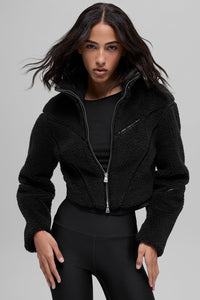 Sherpa Cropped Slope Side Jacket