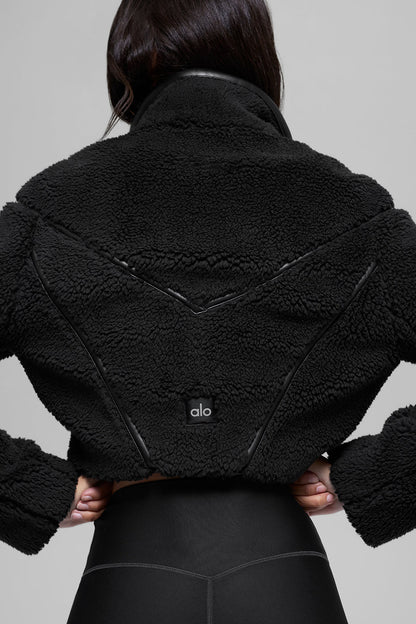 Veste Courte En Sherpa Slope Side