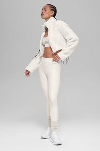 Sherpa Cropped Slope Side Jacket