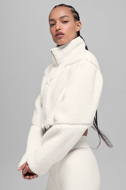 Veste Courte En Sherpa Slope Side