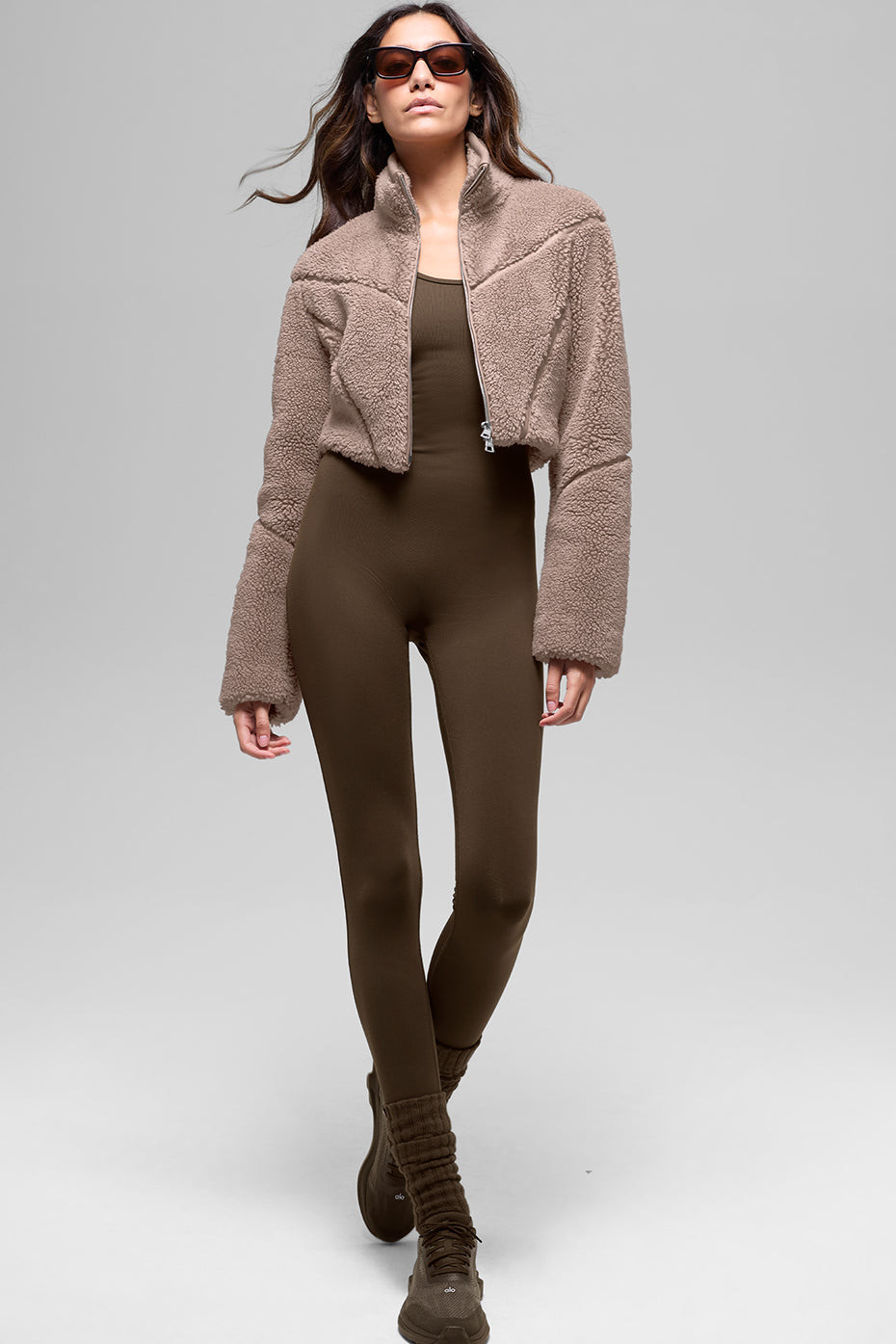 Veste Courte En Sherpa Slope Side