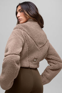 Veste Courte En Sherpa Slope Side
