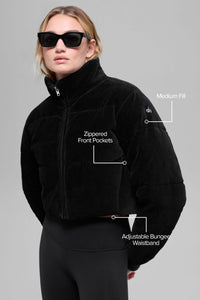 Micro Corduroy Dreamy Puffer