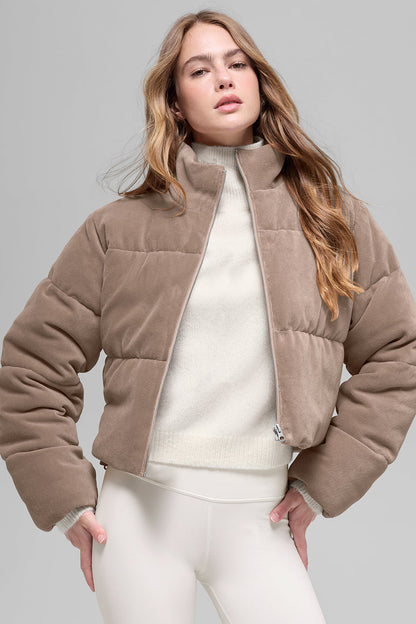 Micro Corduroy Dreamy Puffer