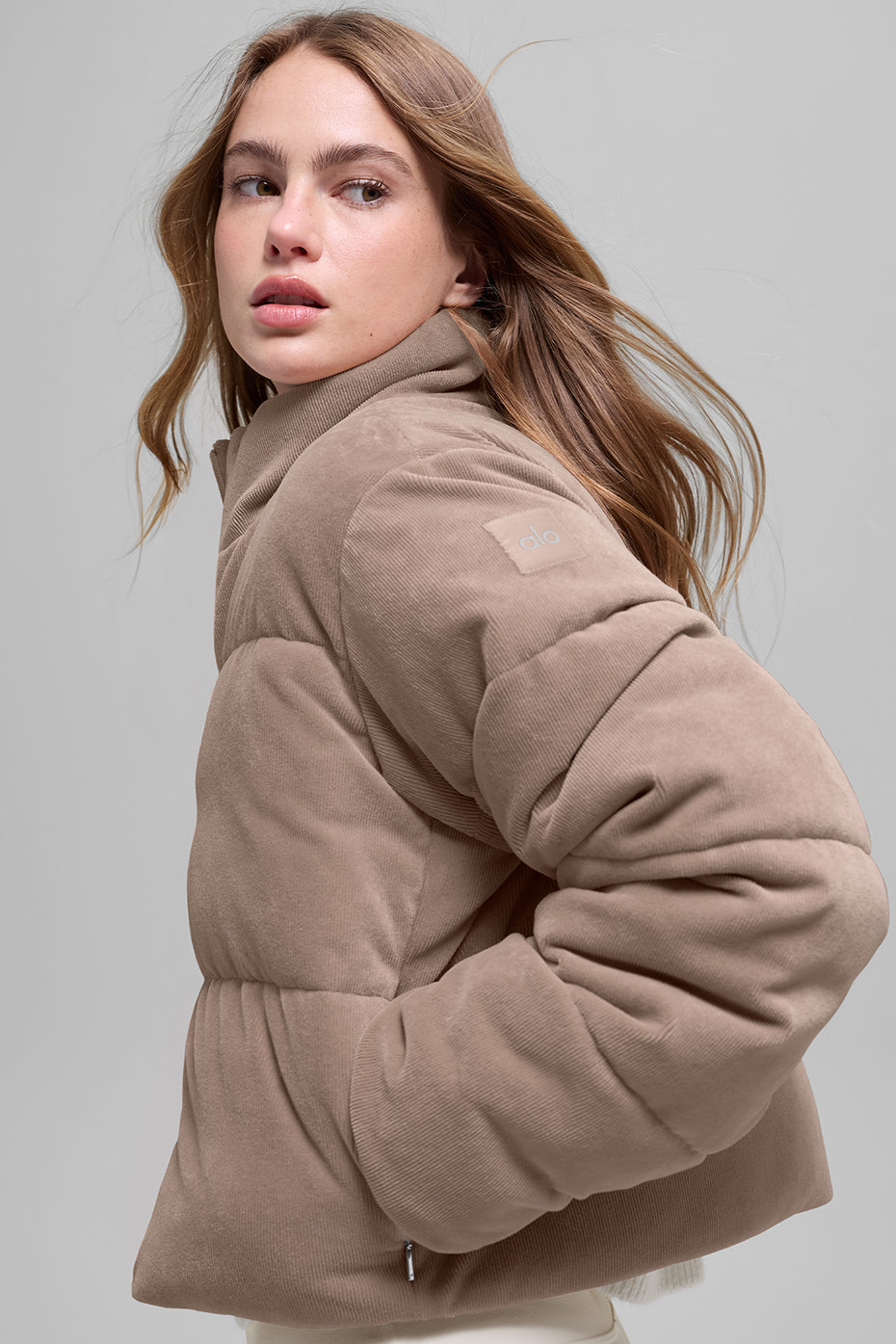 Micro Corduroy Dreamy Puffer
