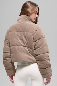 Micro Corduroy Dreamy Puffer
