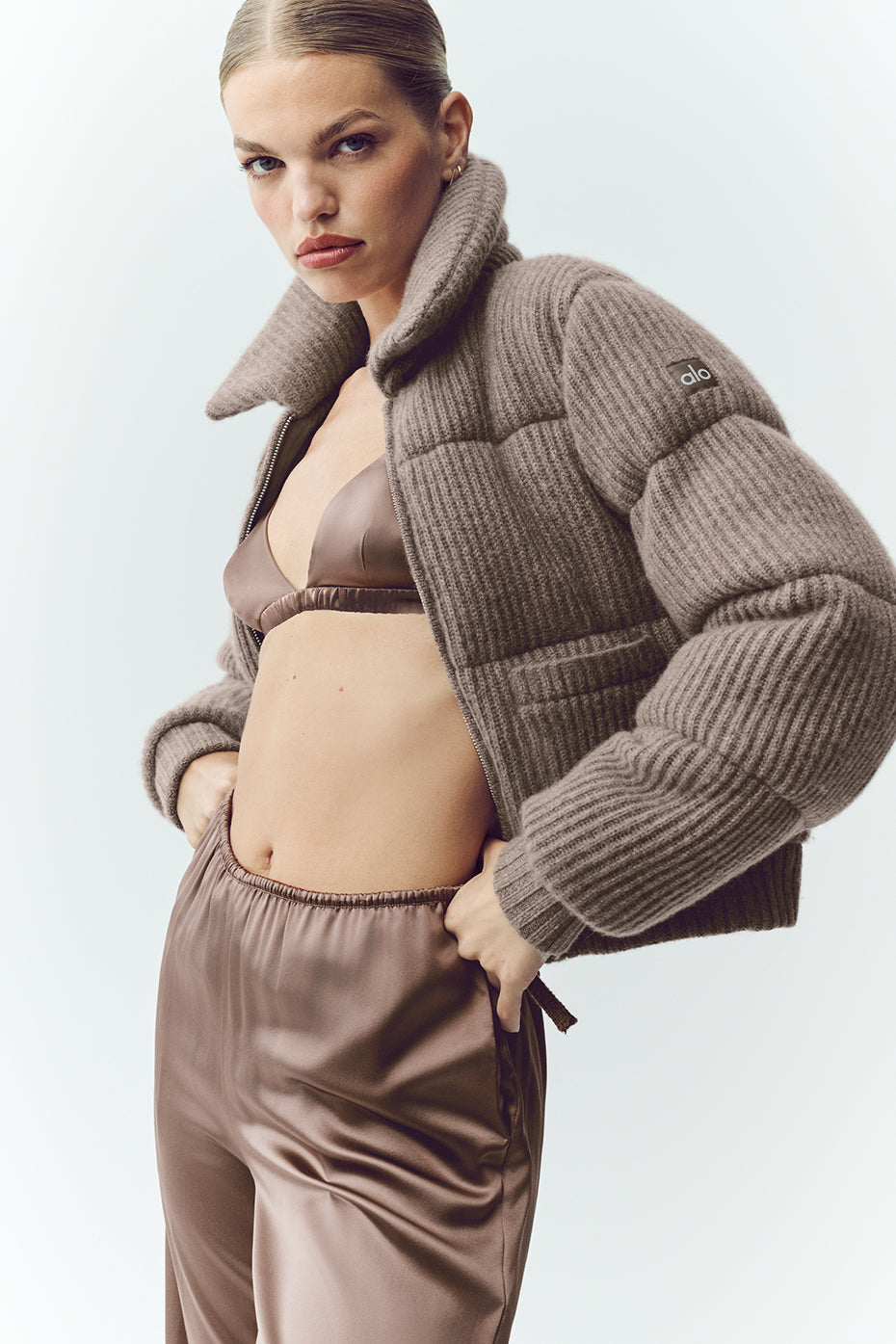 Cashmere Northstar Sweater Puffer