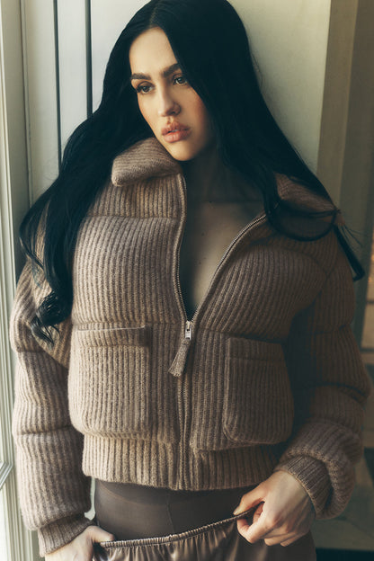 Pull Doudoune En Cachemire Northstar
