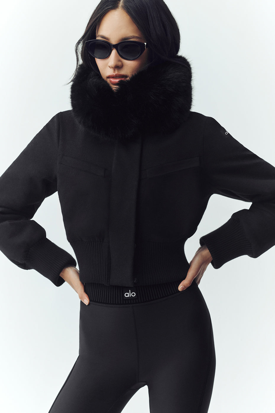 Veste En Laine Mélangée Bunny Slope
