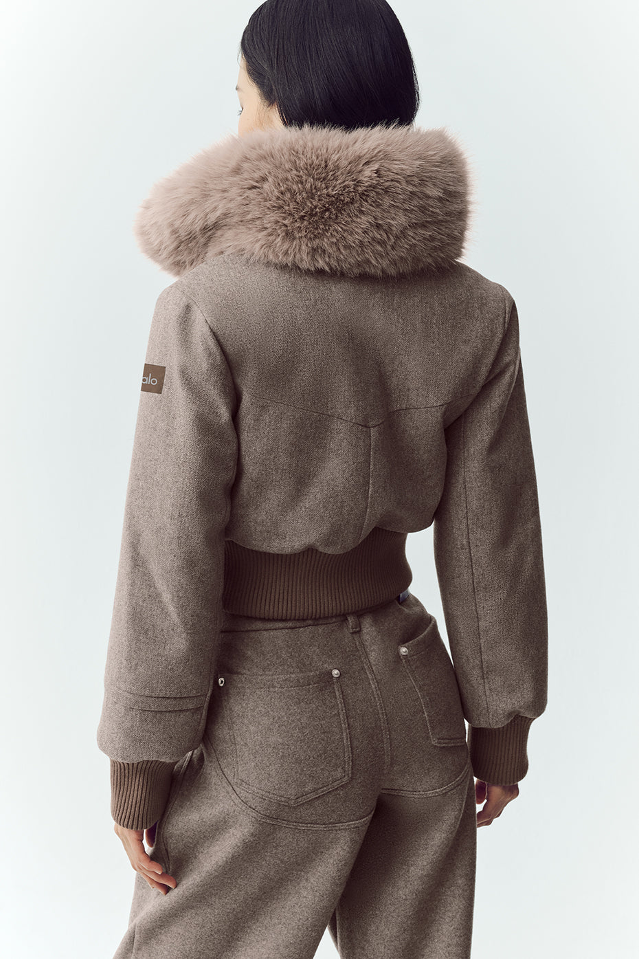 Veste En Laine Mélangée Bunny Slope