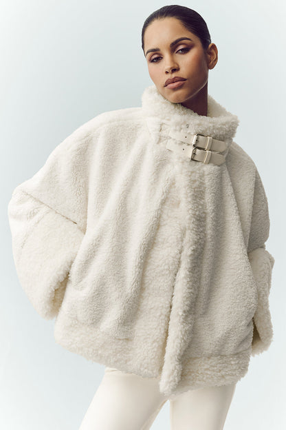 Veste Bomber En Sherpa Fireside