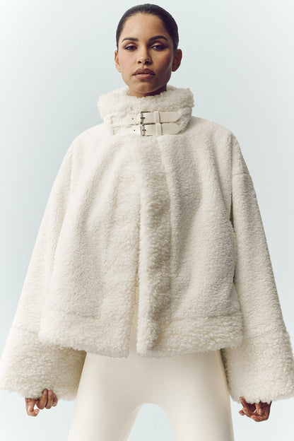 Veste Bomber En Sherpa Fireside