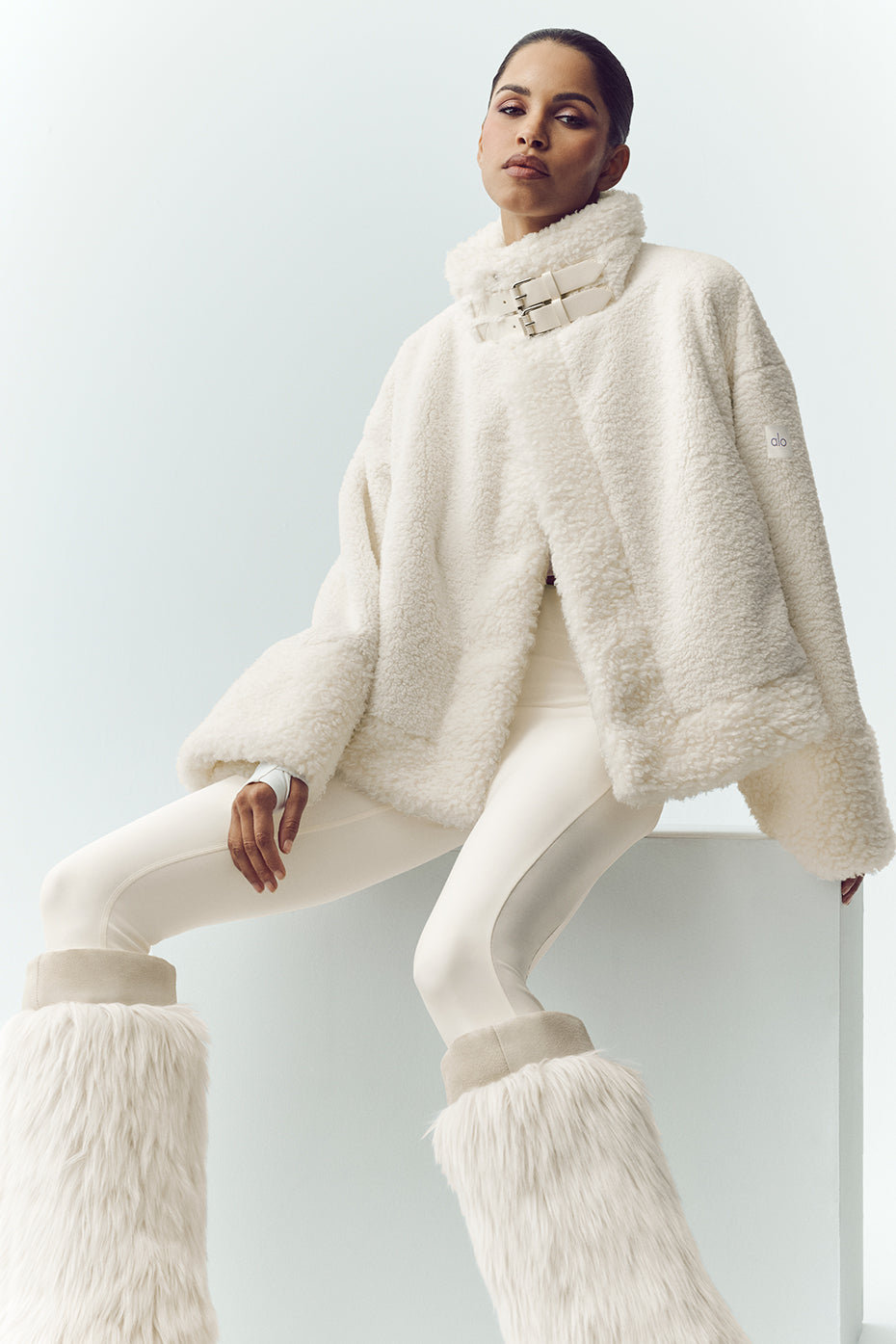 Veste Bomber En Sherpa Fireside