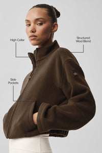 Double Face Wool City Girl Jacket