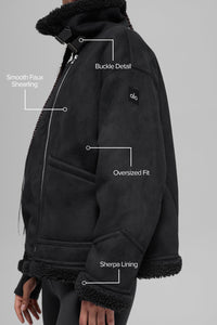 Faux Shearling Grand Jacket