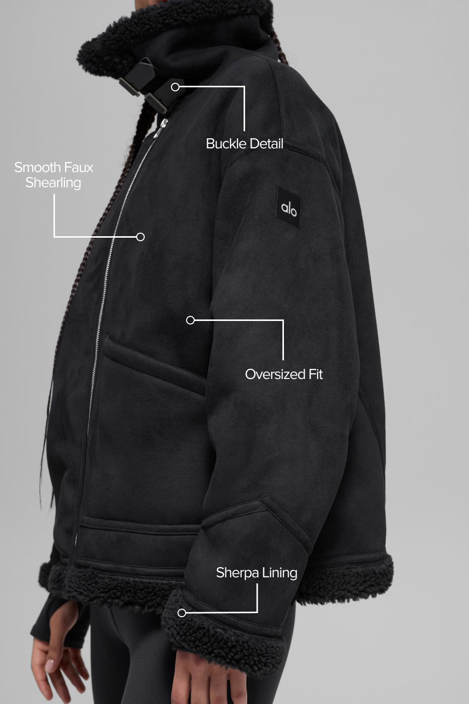 Veste Imitation Agneau Grand