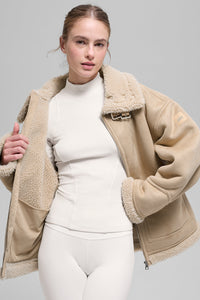 Veste Imitation Agneau Grand