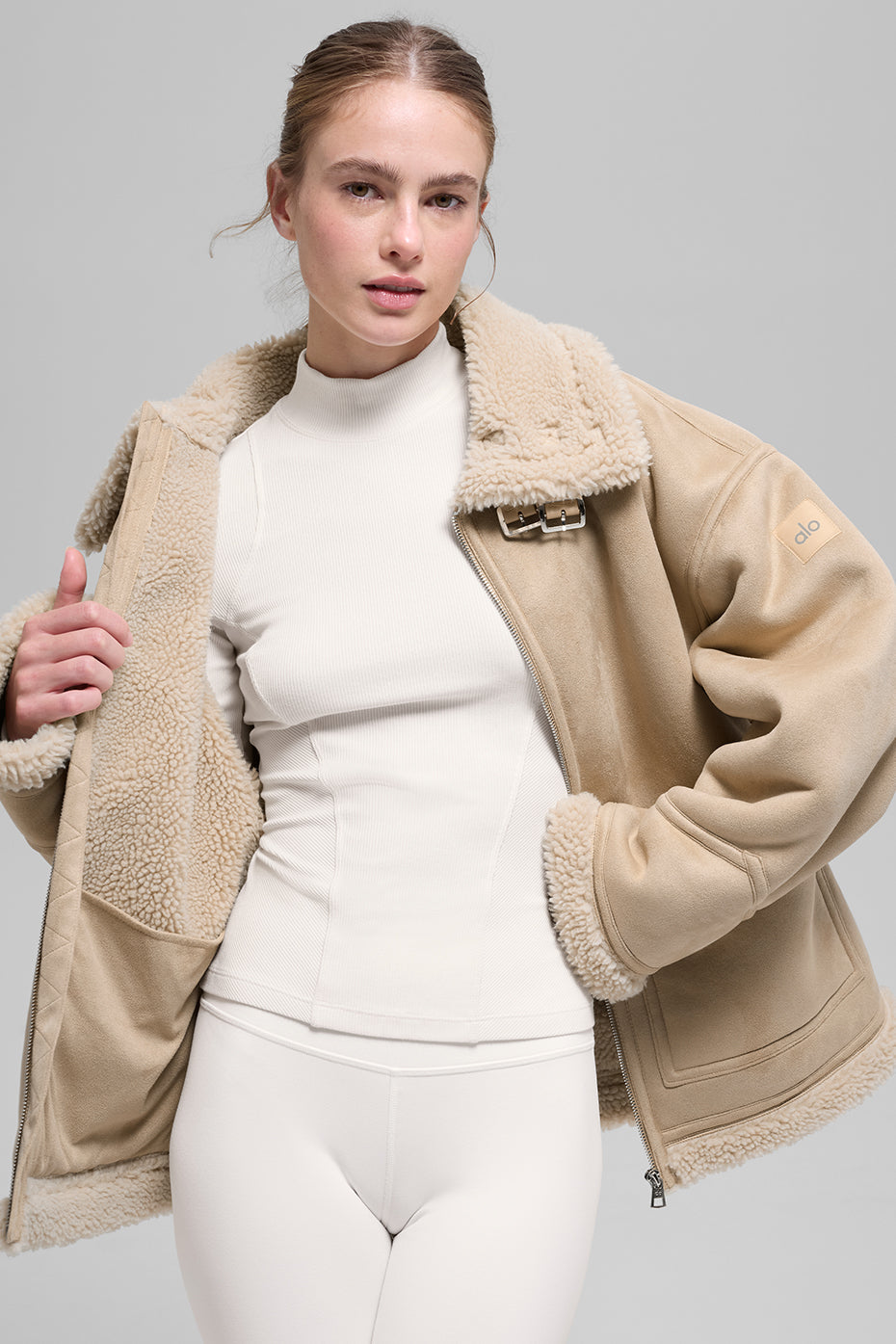 Veste Imitation Agneau Grand