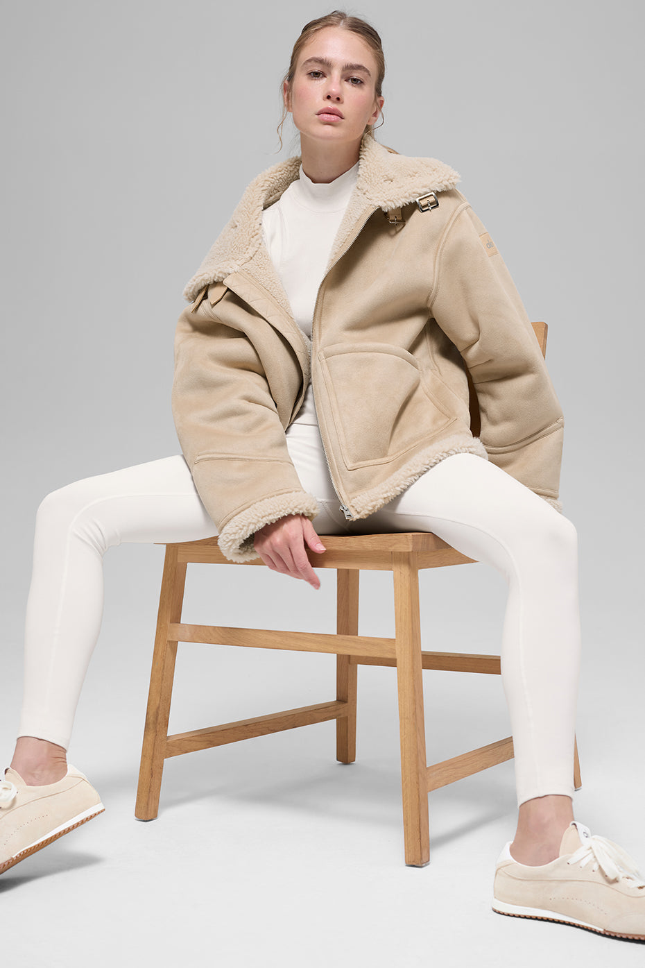 Veste Imitation Agneau Grand