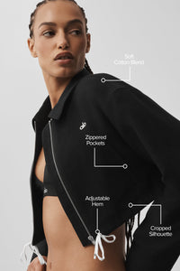 Cropped Fan Favorite Full Zip Jacket
