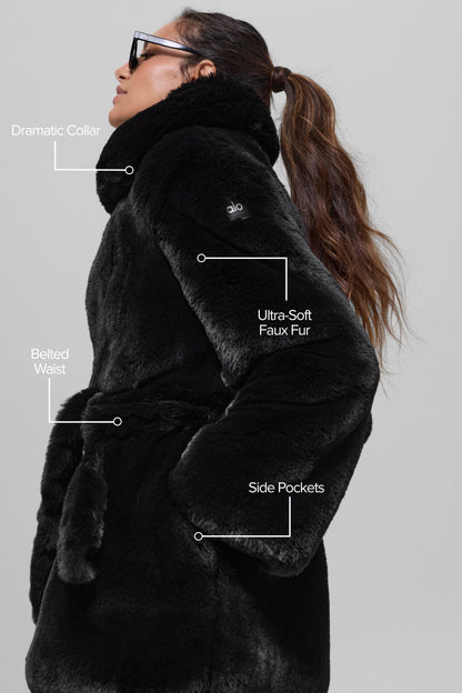 Manteau Fausse Fourrure Starstruck