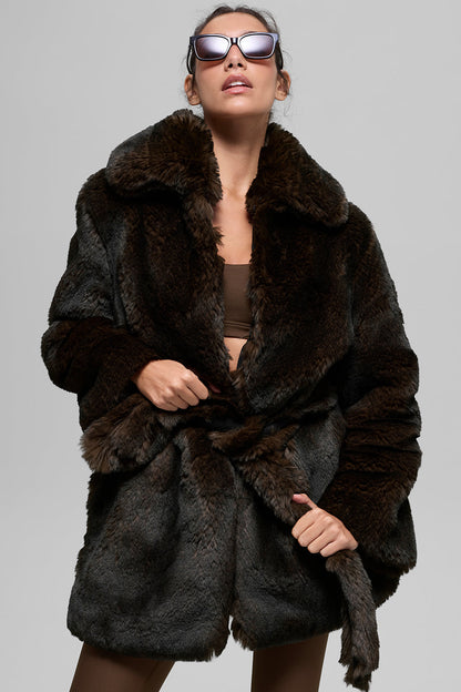 Manteau Fausse Fourrure Starstruck