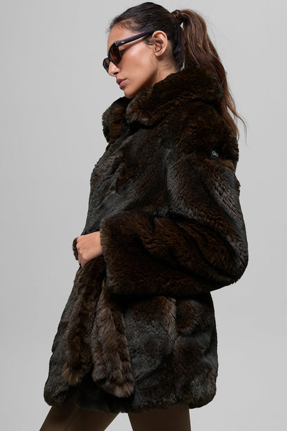 Manteau Fausse Fourrure Starstruck