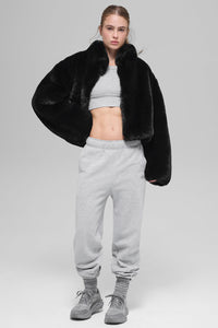 Veste Fausse Fourrure Allure