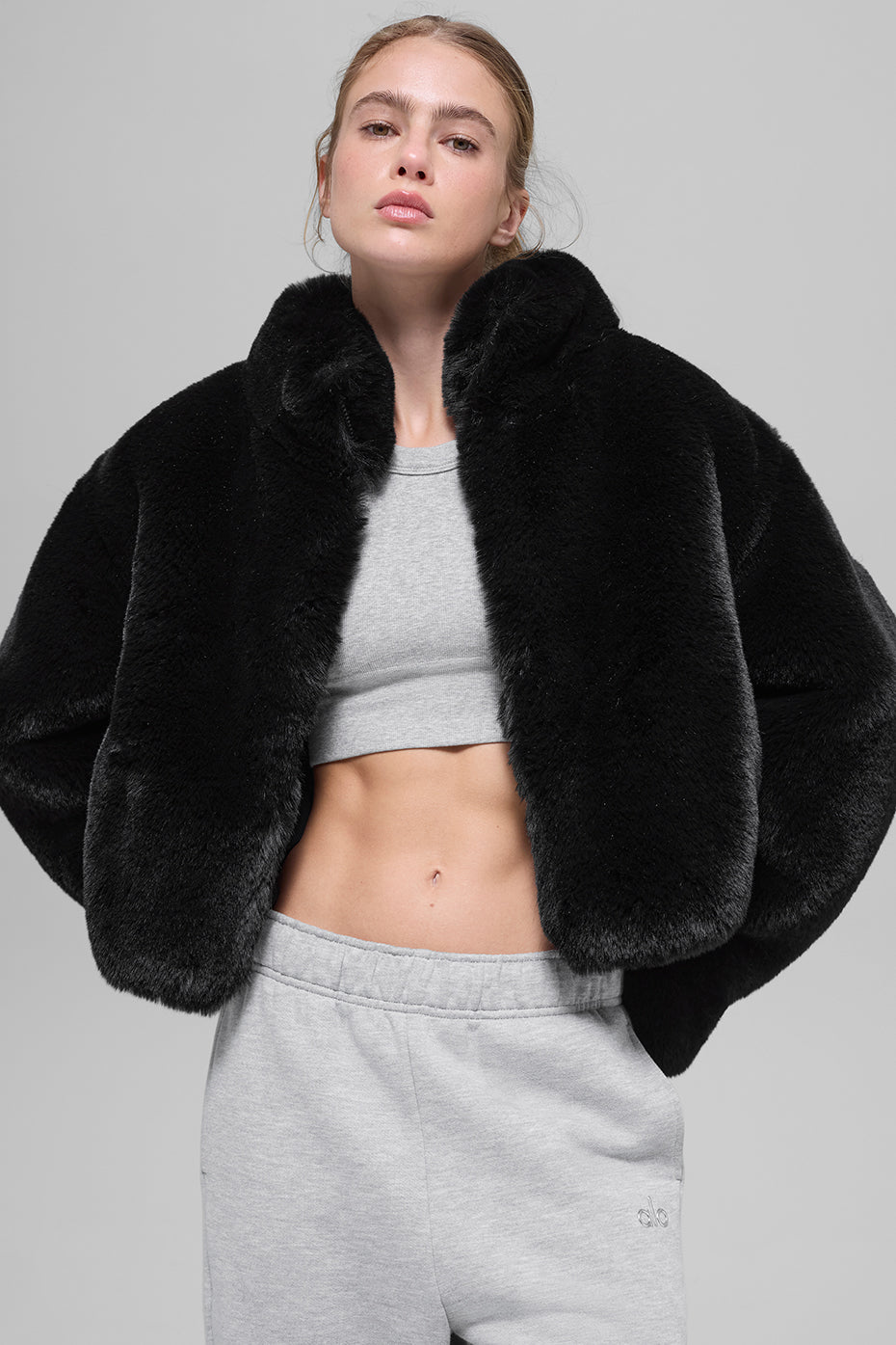 Veste Fausse Fourrure Allure