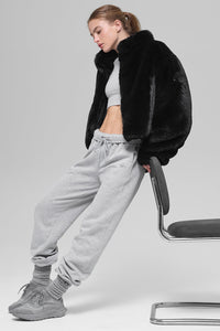 Veste Fausse Fourrure Allure