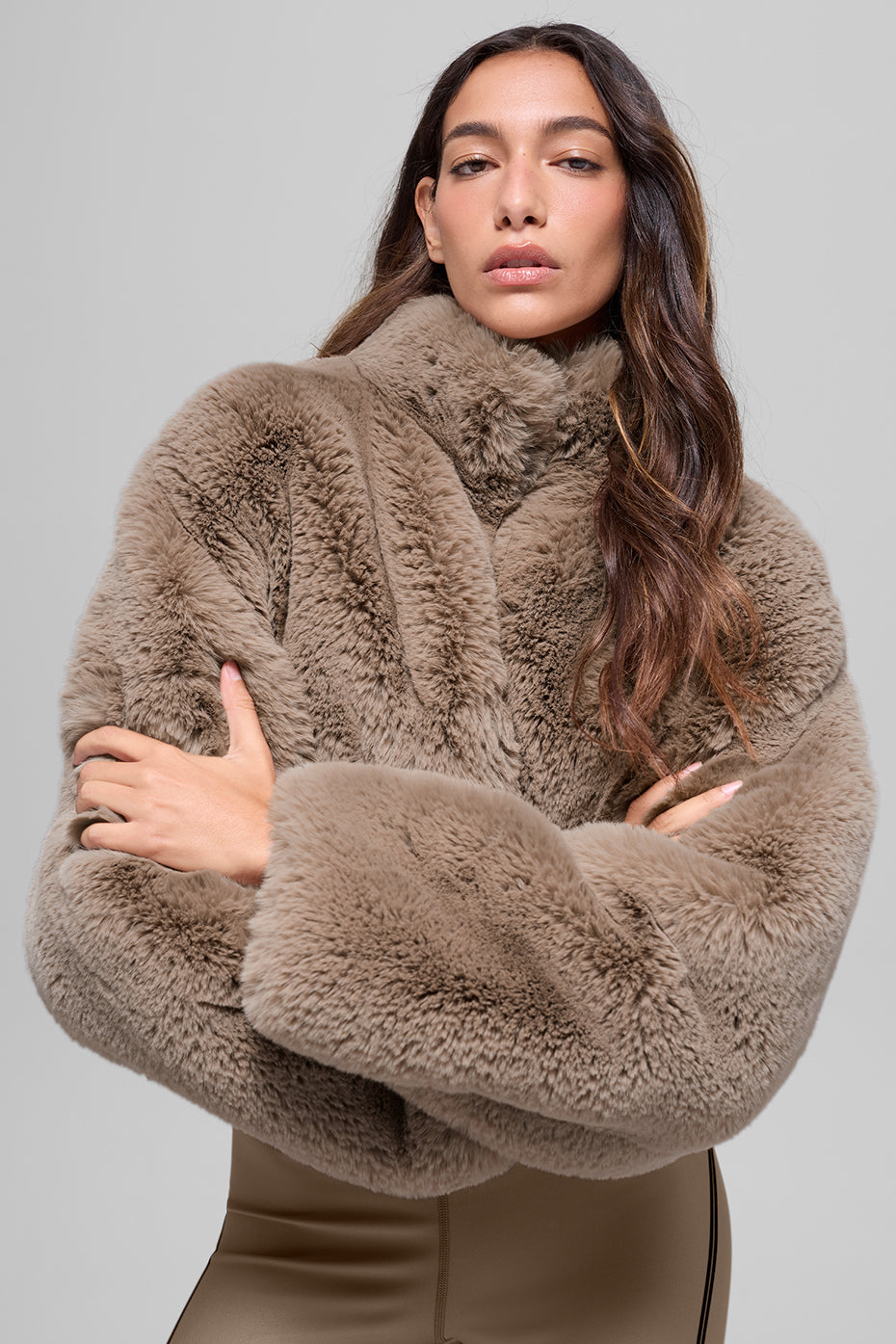 Veste Fausse Fourrure Allure
