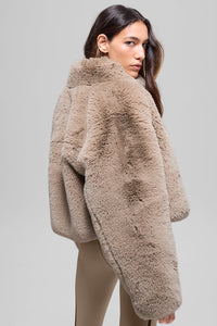 Veste Fausse Fourrure Allure