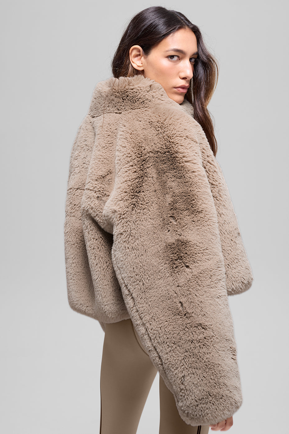 Veste Fausse Fourrure Allure