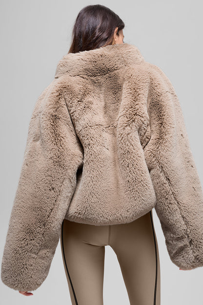 Veste Fausse Fourrure Allure