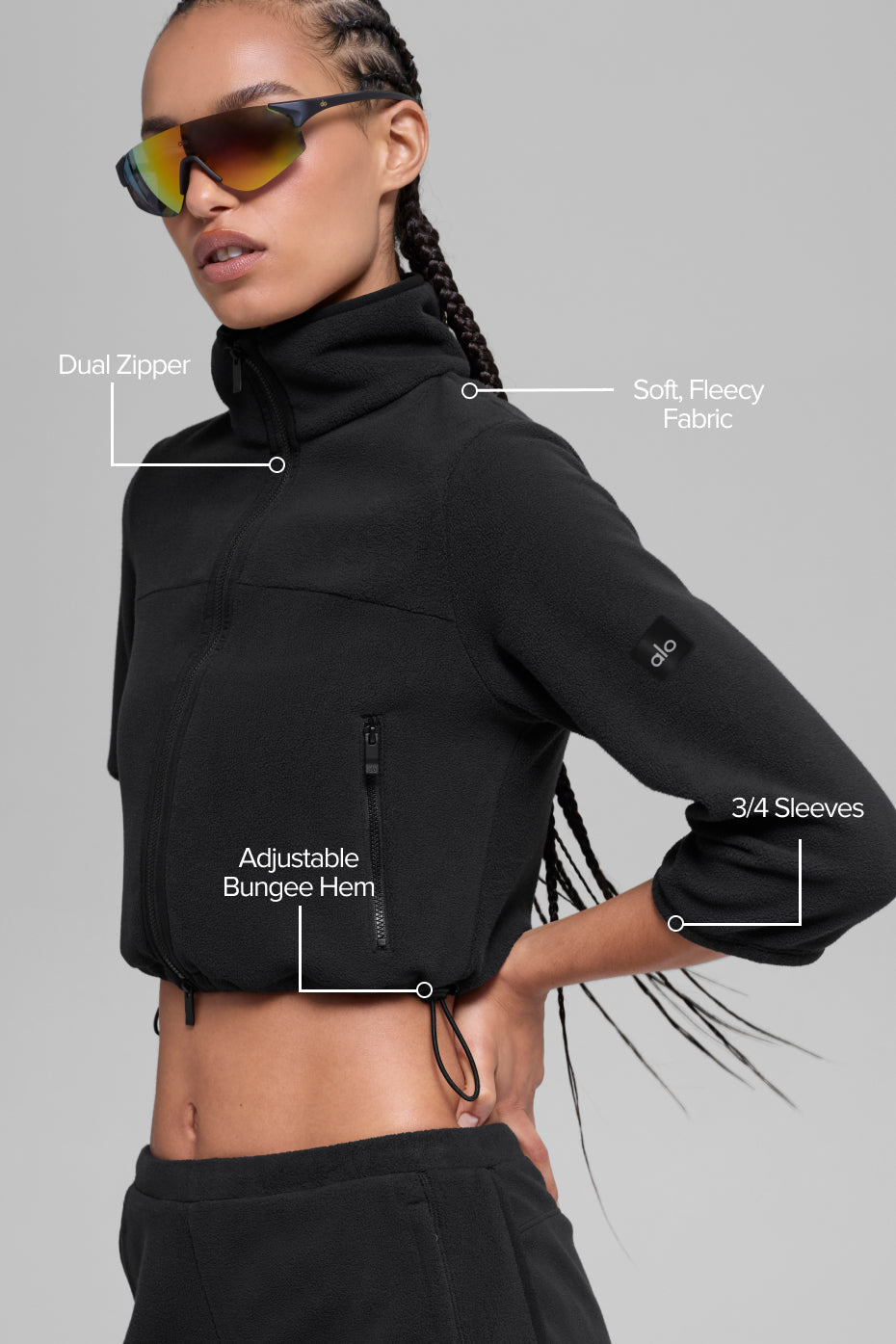 Veste Courte En Polaire Retreat