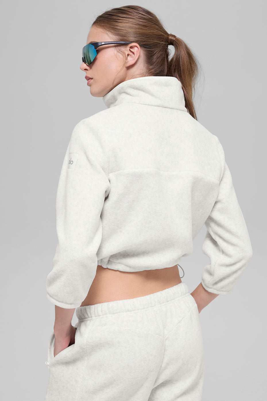 Polar Fleece Retreat Cropped Jacket