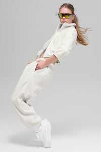 Polar Fleece Retreat Cropped Jacket
