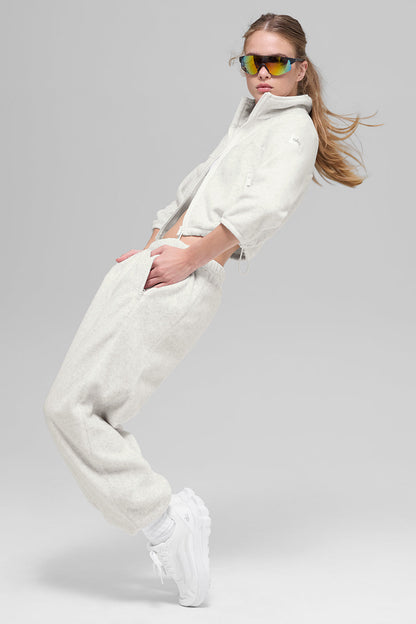 Polar Fleece Retreat Cropped Jacket