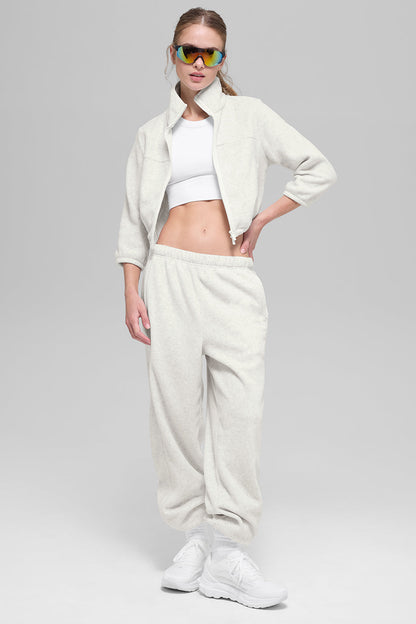 Polar Fleece Retreat Cropped Jacket