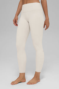 Legging Taille Haute 7/8 Alosoft Highlight - Noir
