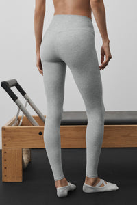 Legging Taille Haute 7/8 Alosoft Highlight - Noir