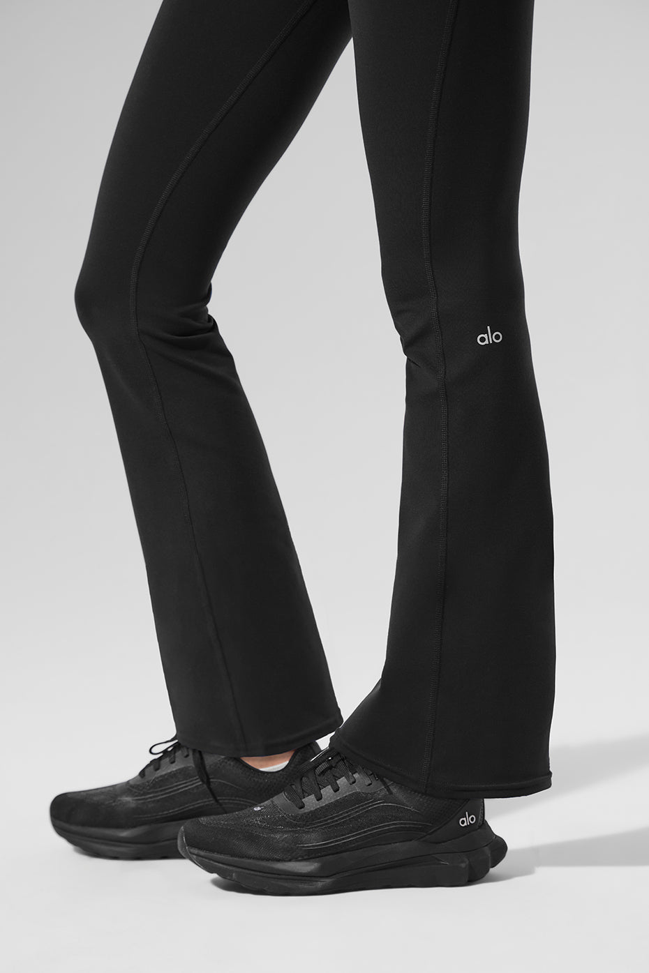 Airbrush Legging bootcut taille haute (court)