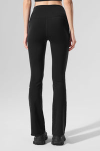 Airbrush Legging bootcut taille haute (court)