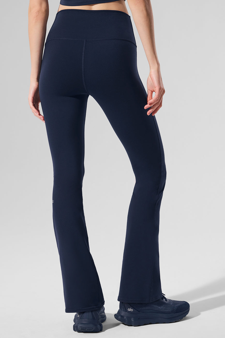 Airbrush Legging bootcut taille haute (court)