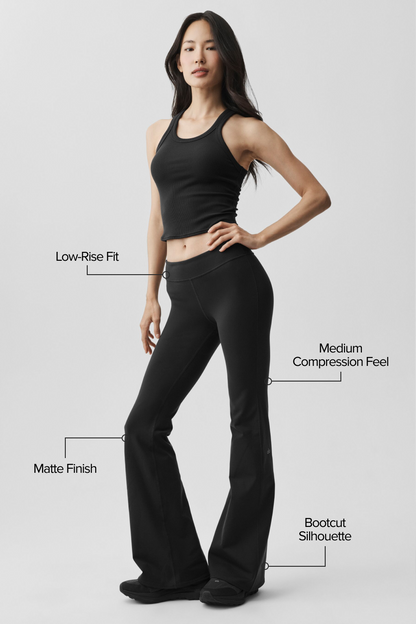 Airbrush Legging évasé taille basse (régulier)