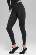 Legging Taille Haute Airbrush Winter Warm Nocturne