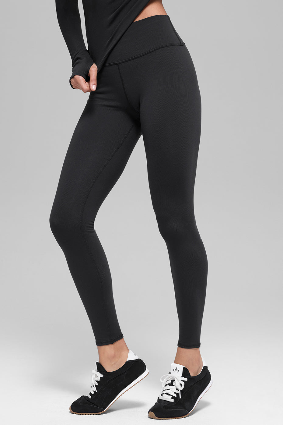 Legging Taille Haute Airbrush Winter Warm Nocturne