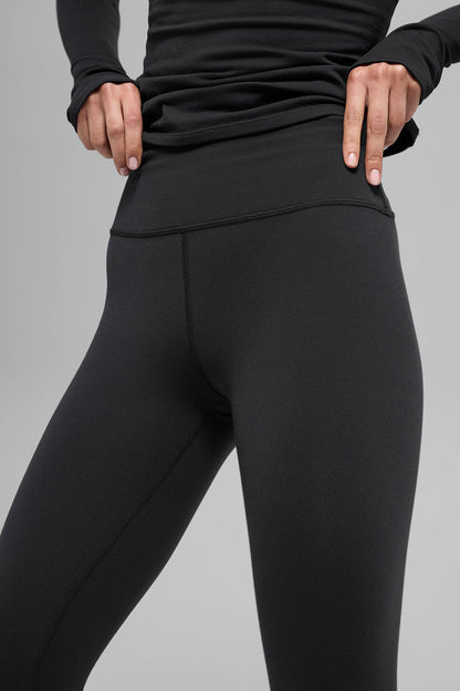 Legging Taille Haute Airbrush Winter Warm Nocturne