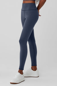 Legging Taille Haute Airbrush Winter Warm Nocturne