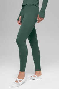 Legging Taille Haute Airbrush Winter Warm Nocturne